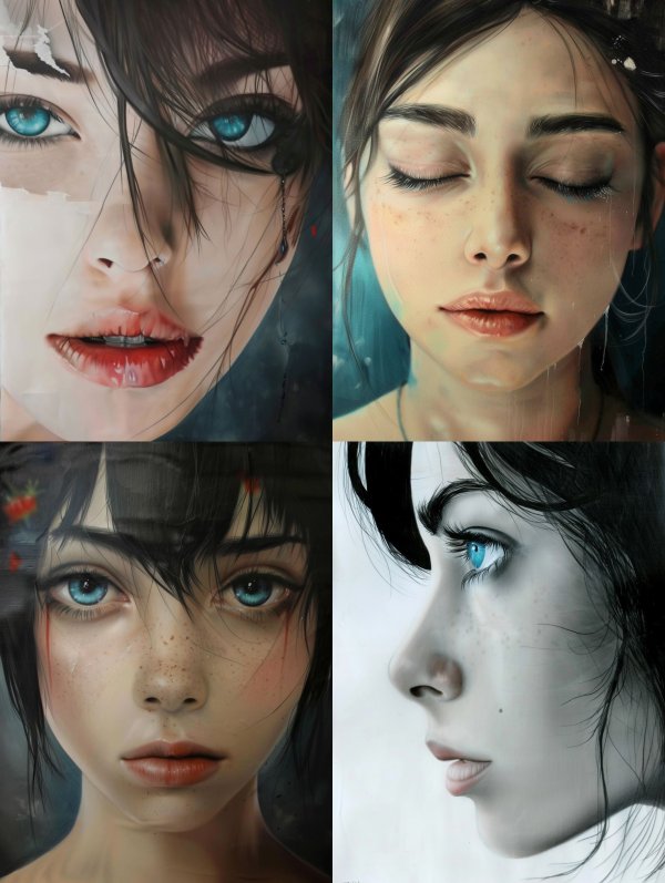 Ethereal Portraits of Melancholy Beauty
