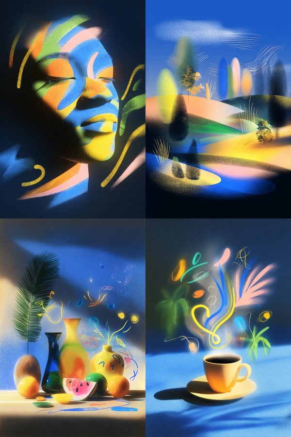 Prismatic Neon Soul