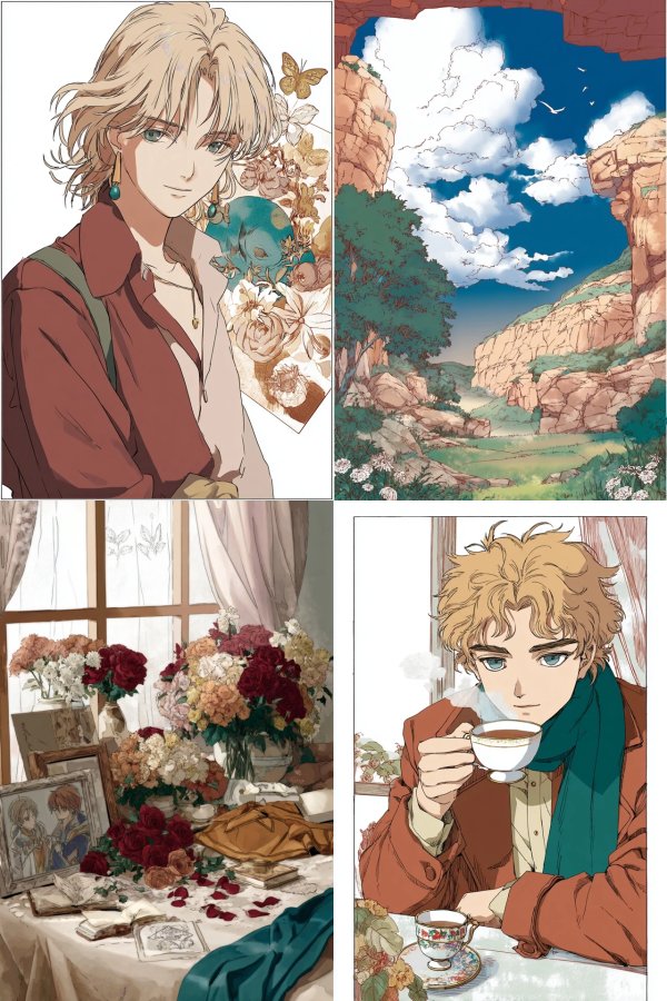 Ethereal Floral Muse