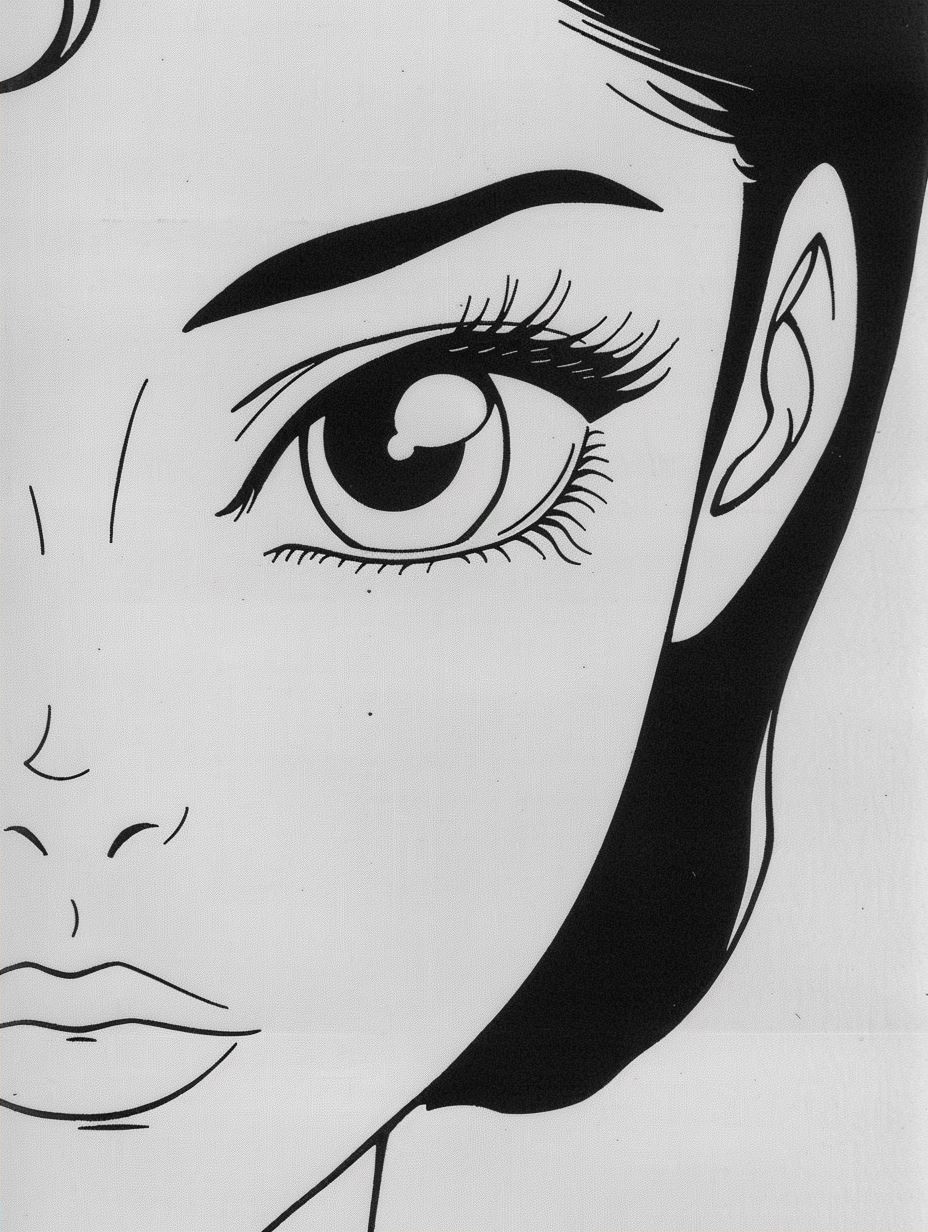 Vintage Anime Elegance