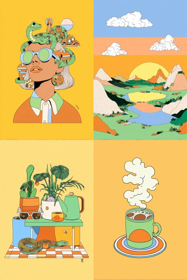 Surreal Pastel Dreamscape