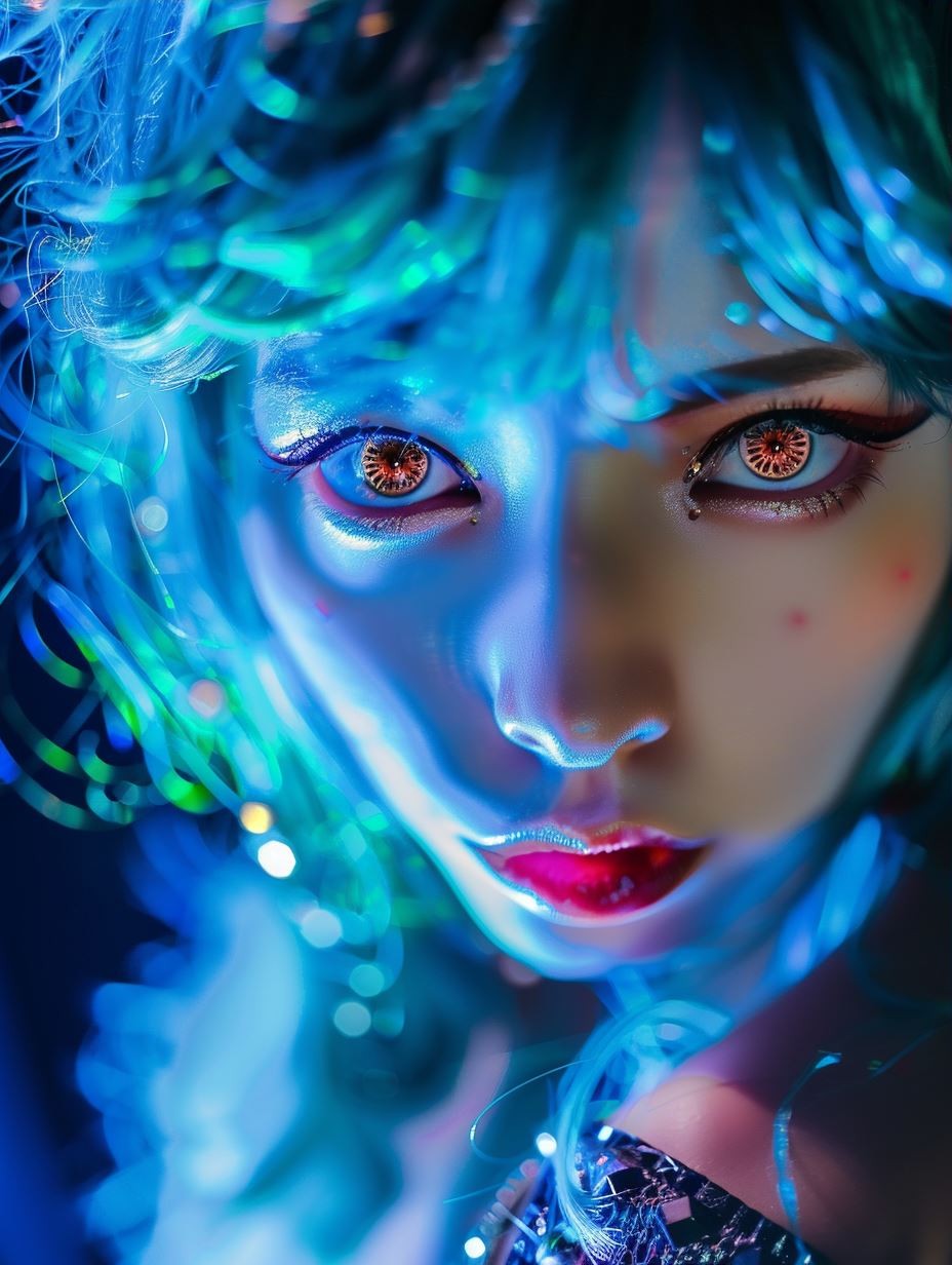 Neon Ethereal Cyber-Glow