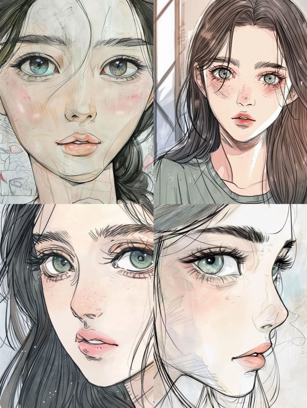 Ethereal Sketch Muse