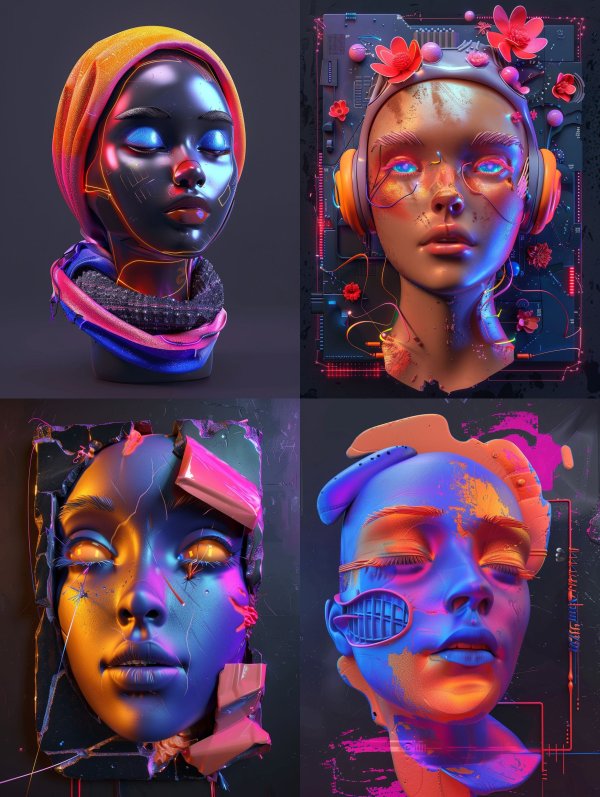 Neon Cybernetic Soul