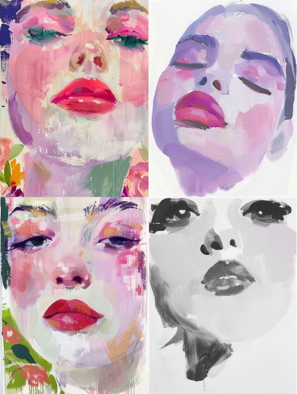 Pastel Dream Portrait