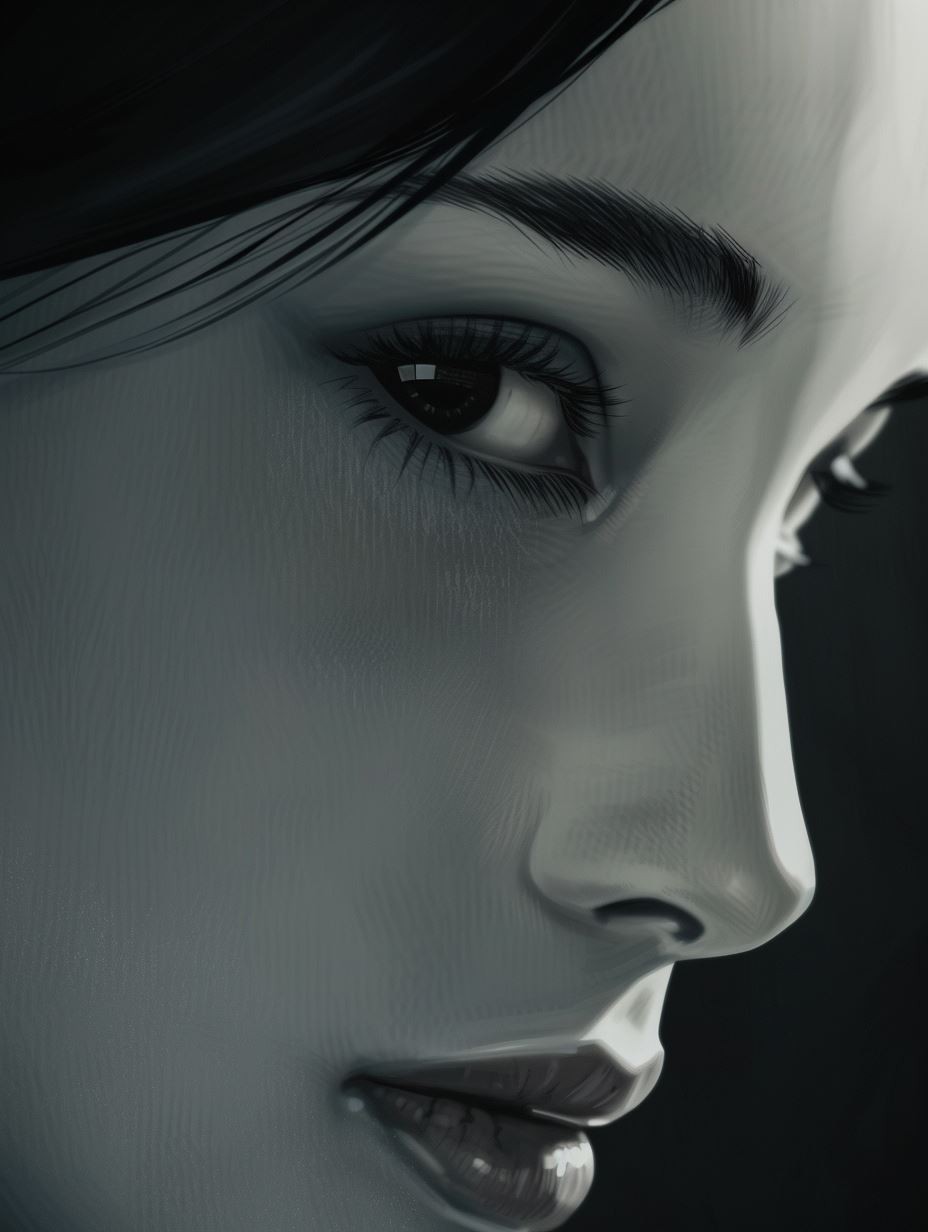 Velvet Shadow Gaze