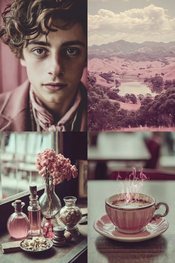 Vintage Romantic Portrait