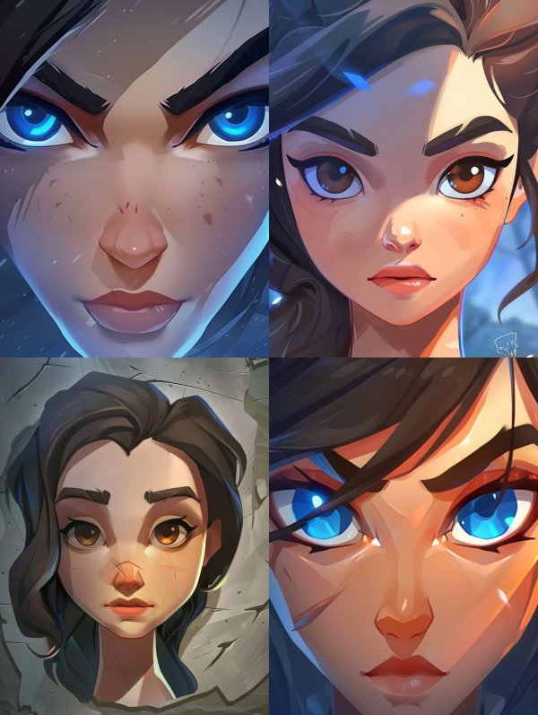 Azure Gaze Intensity