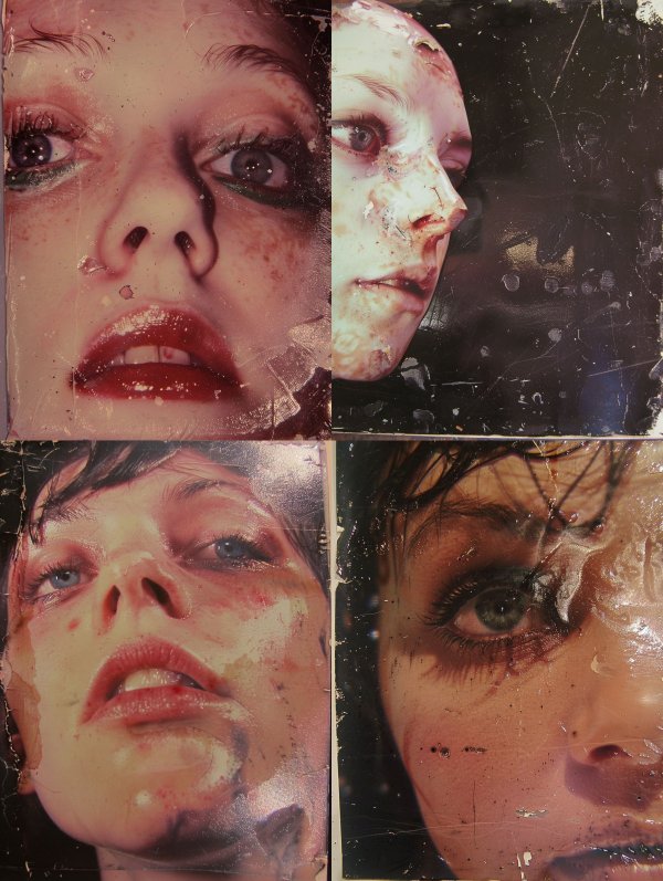 Distorted Ethereal Portrait Study