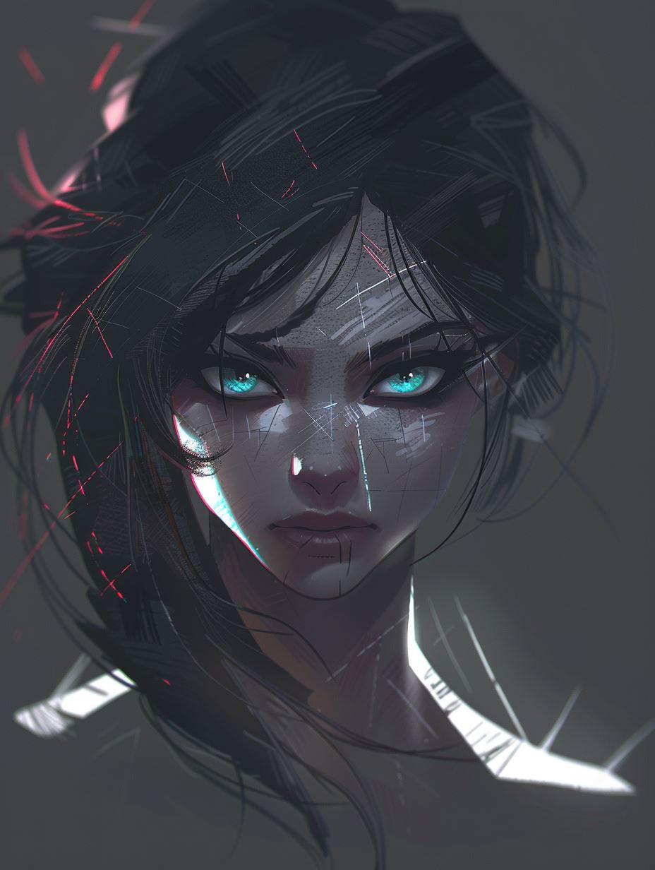 Neon Veins Cybernetic Soul