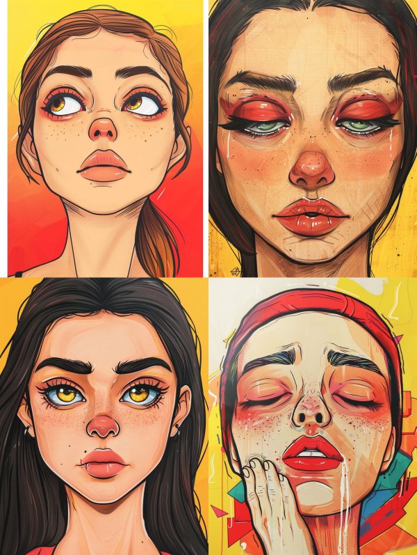 Golden Hour Stylized Portrait