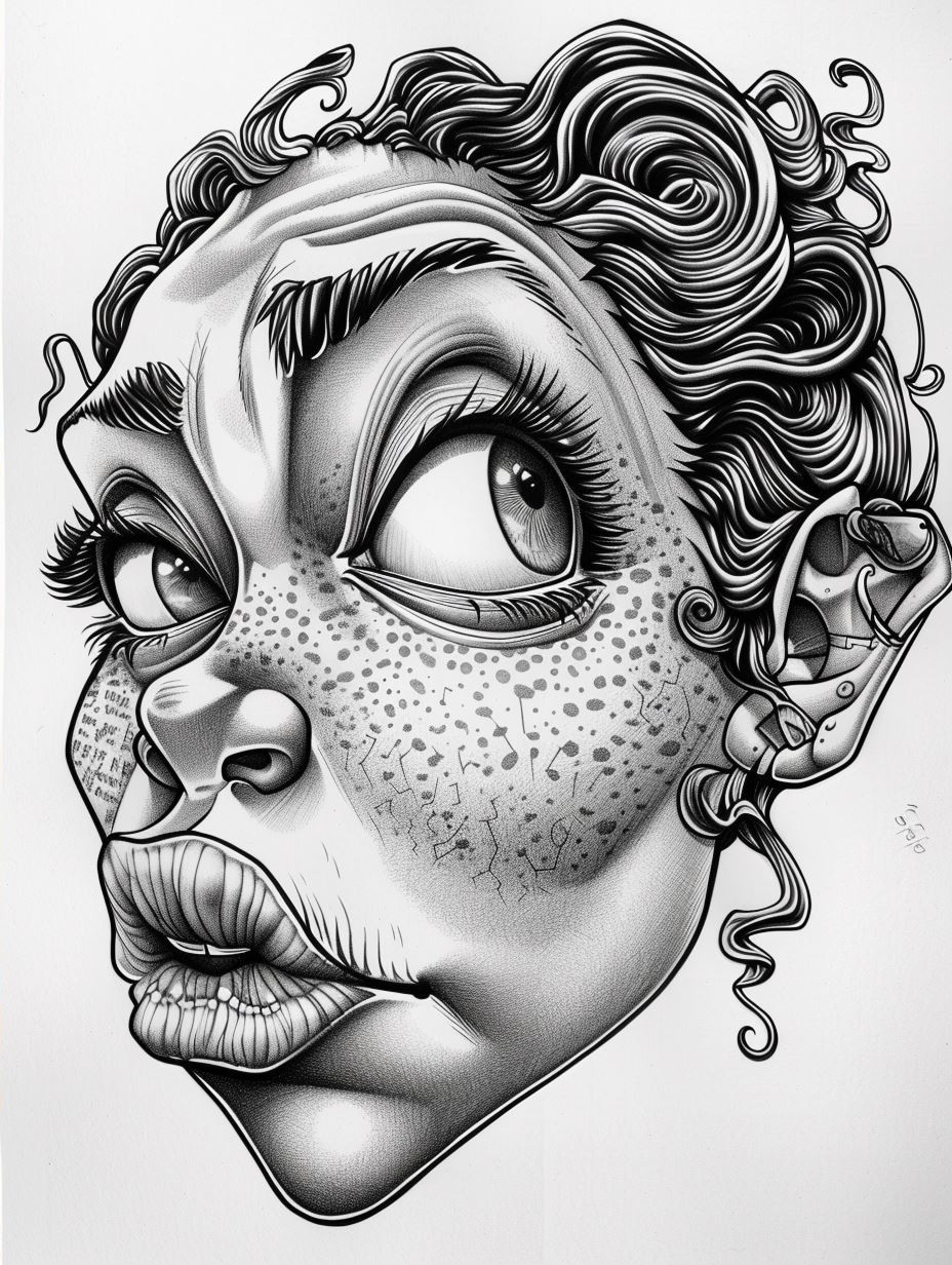 Psychedelic Dream Portrait 2