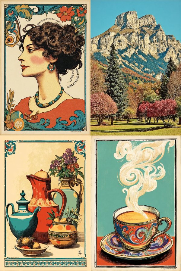 Art Nouveau Elegance