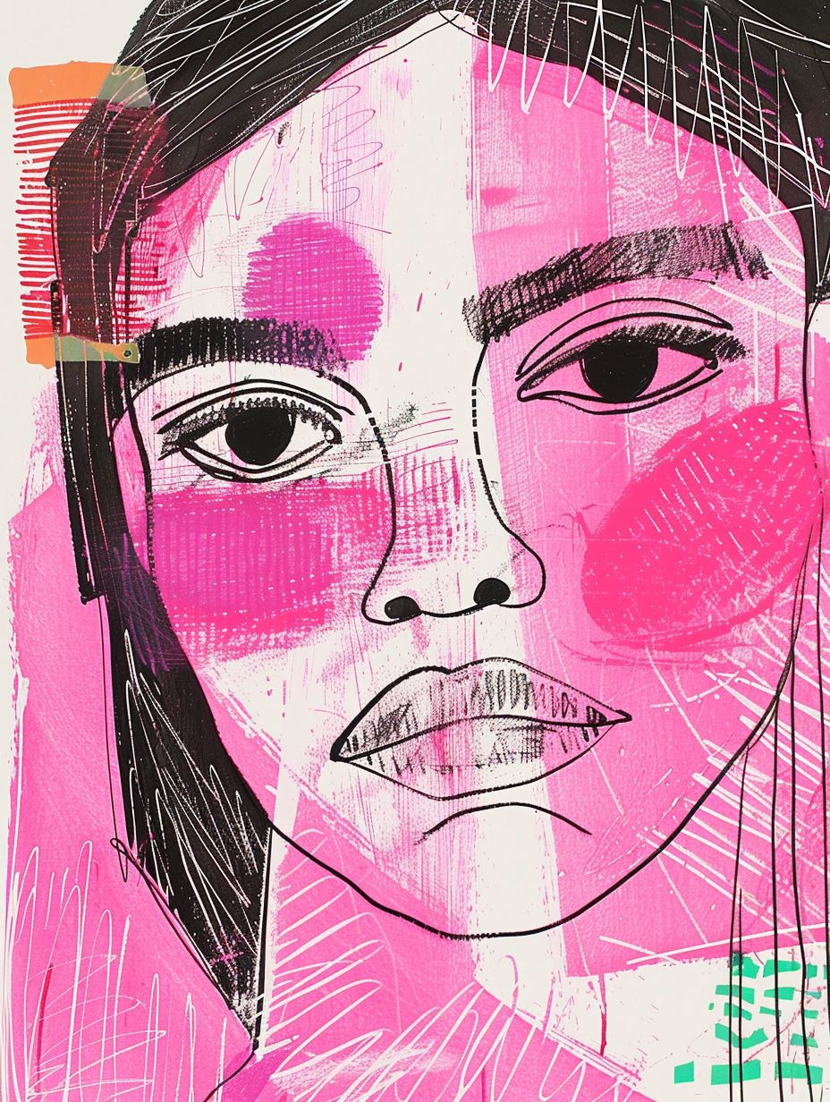 Neon Pop Art Portraiture