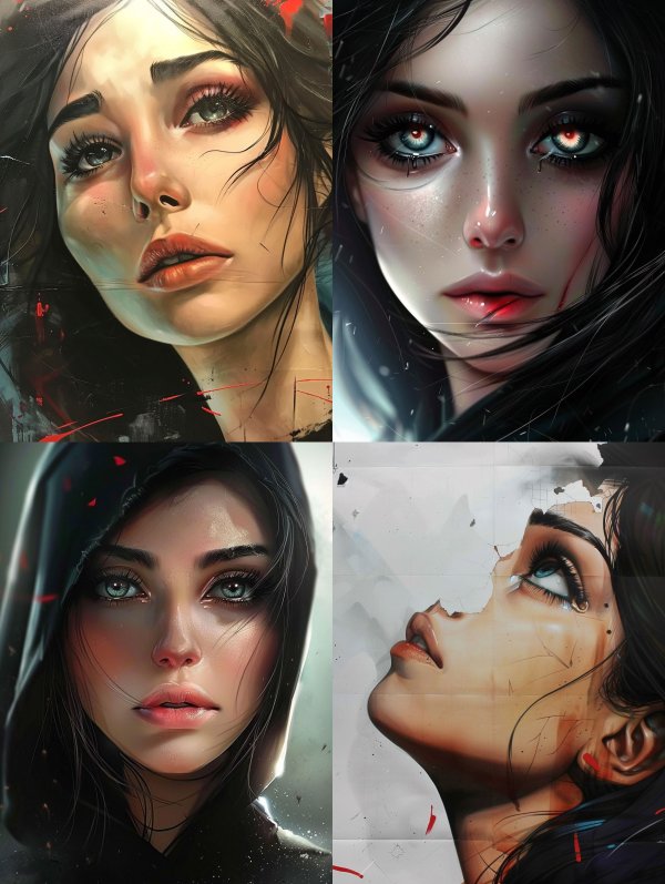 Melancholy Crimson Gaze