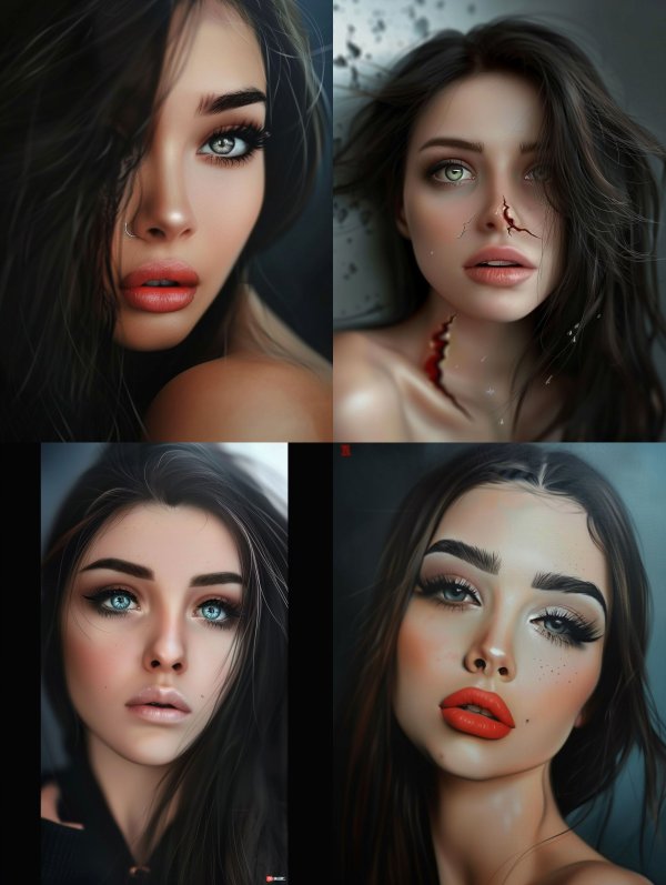 Ethereal Moody Female Portraits