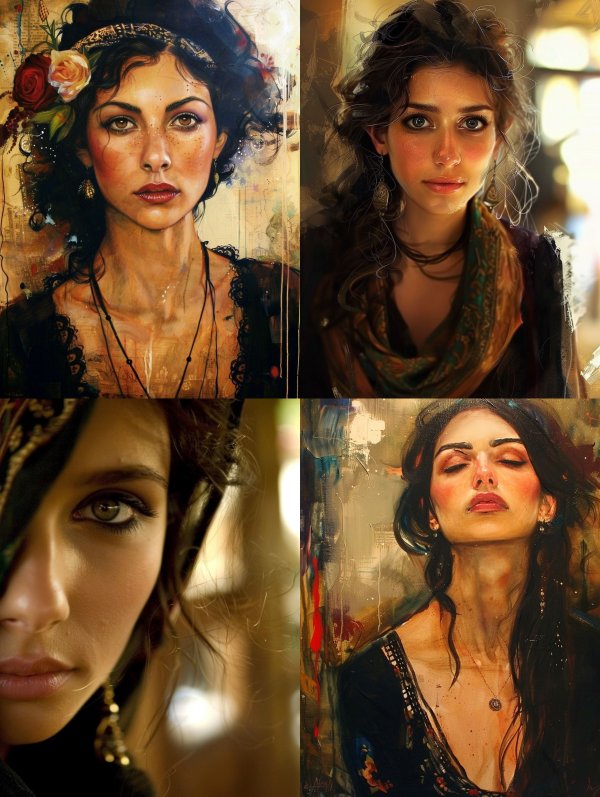Mystic Bohemian Portrait Series