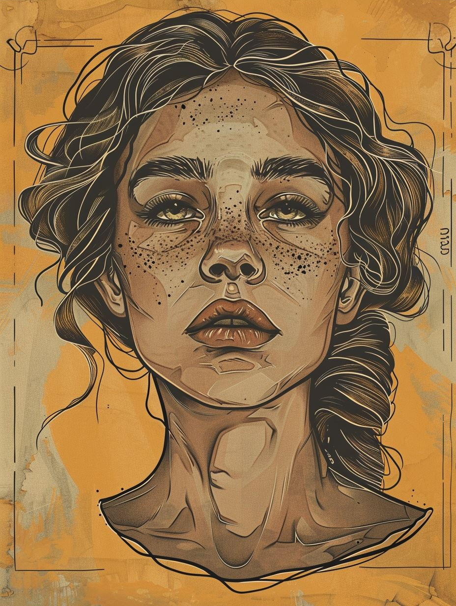 Rustic Earthy Portrait Study
