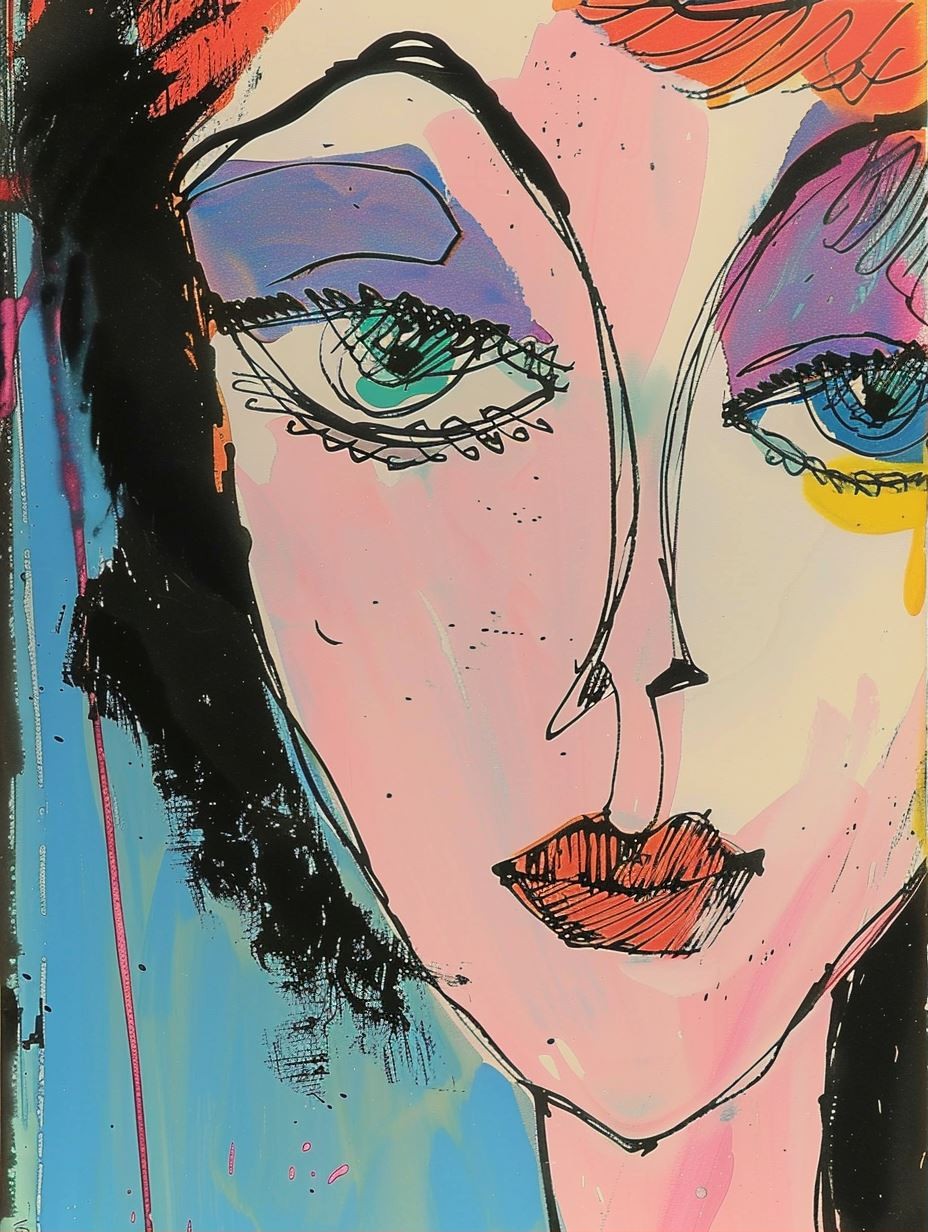 Neon Pop Expressionism
