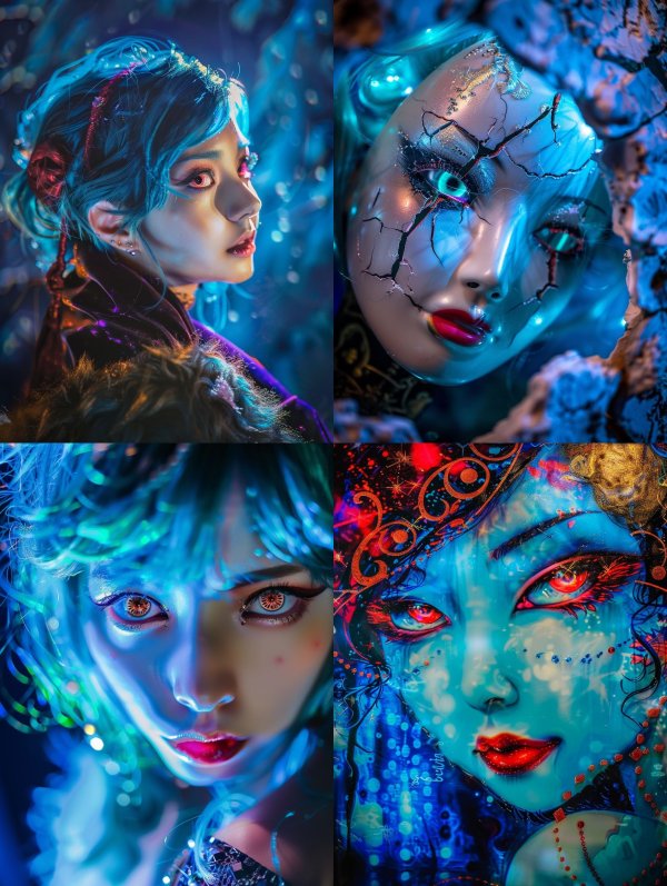 Neon Ethereal Cyber-Glow