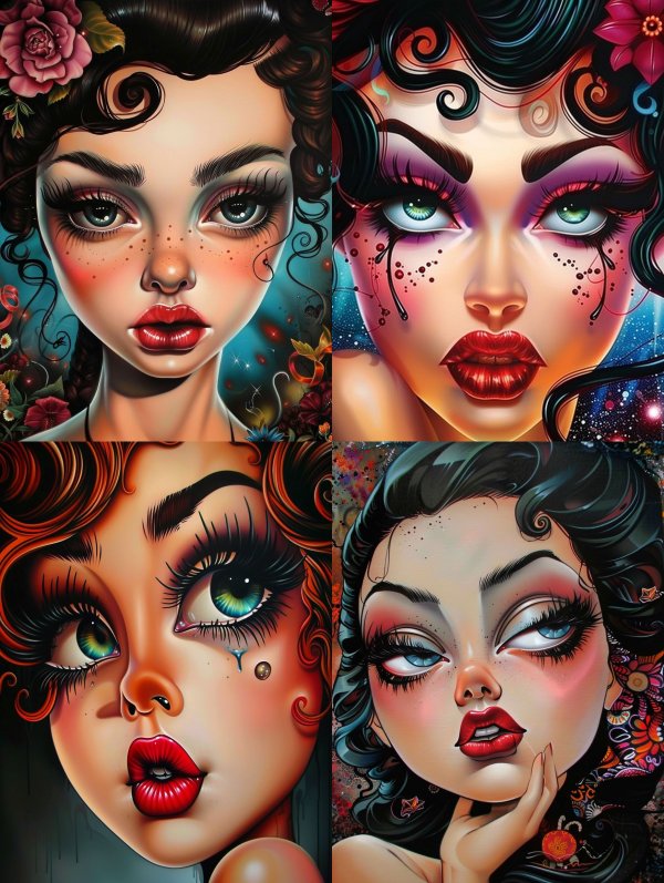 Floral Dream Portrait