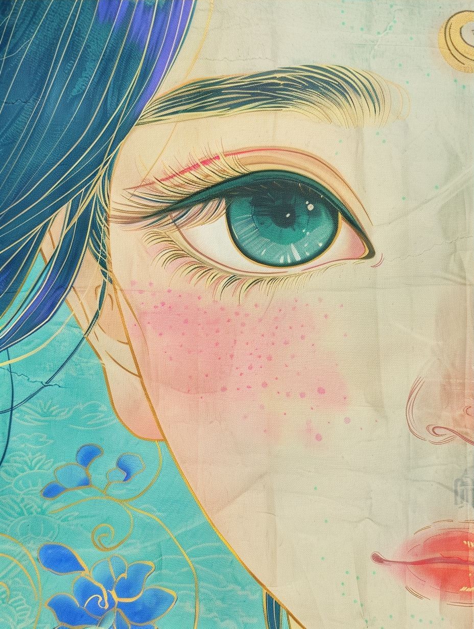 Azure Dream Portrait