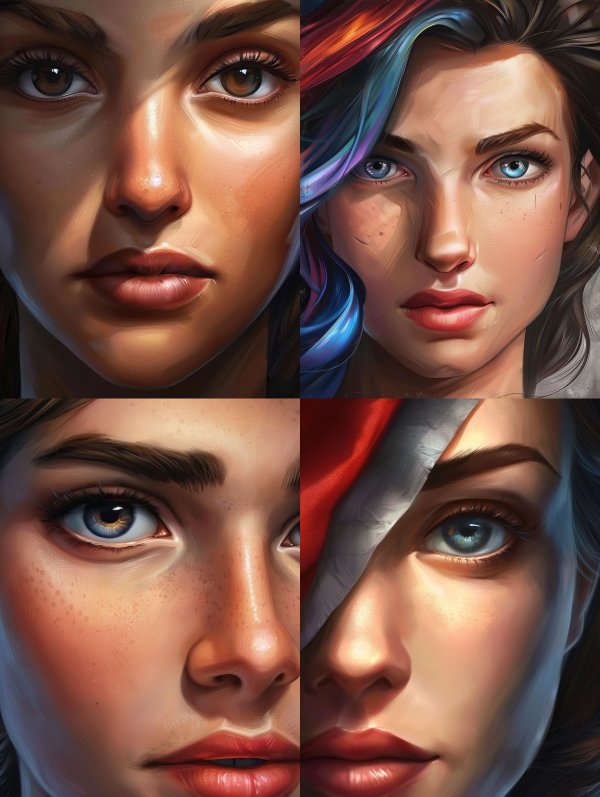 Hyper-Realistic Digital Portraiture Study