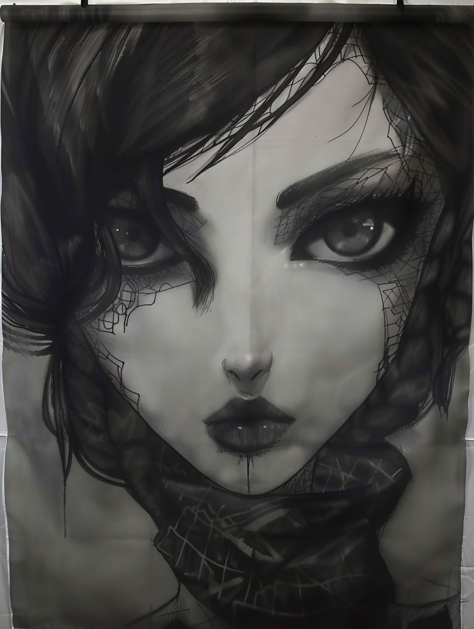 Melancholic Azure Gaze