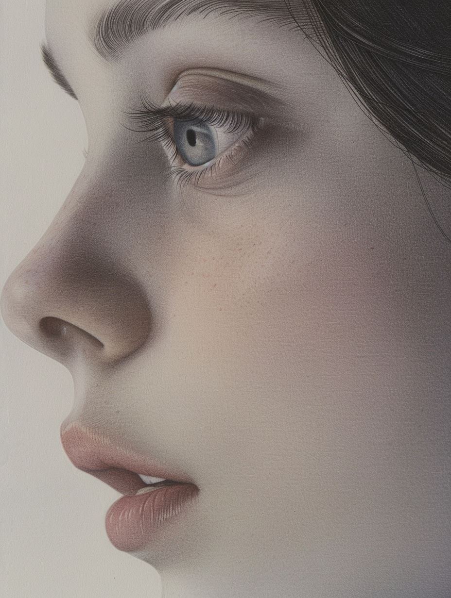 Hyper-Realistic Ethereal Portrait Study