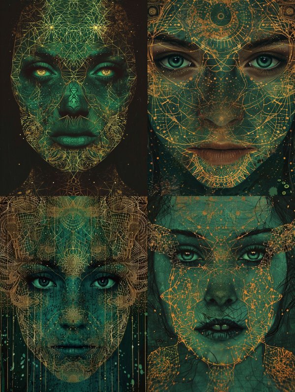 Emerald Geometric Soul