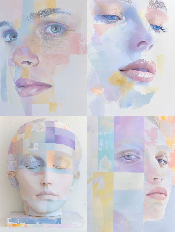 Fragmented Pastel Dream