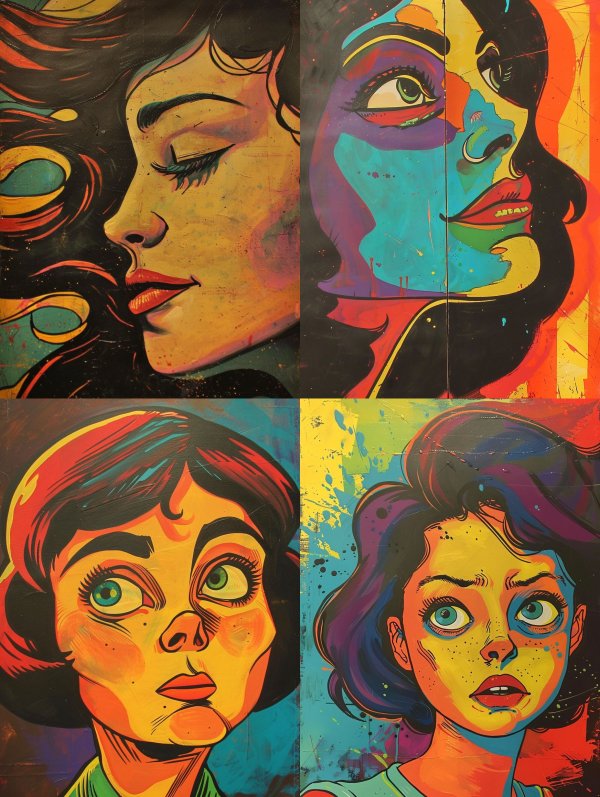 Neon Dream Portrait