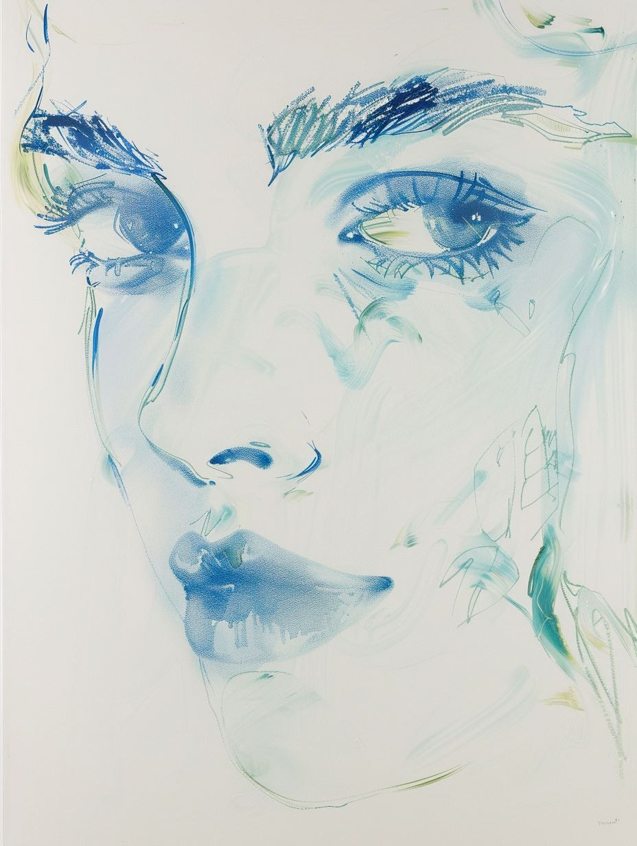 Ethereal Floral Dream Portrait