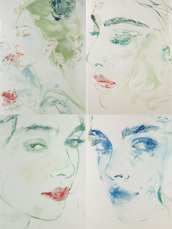 Ethereal Floral Dream Portrait