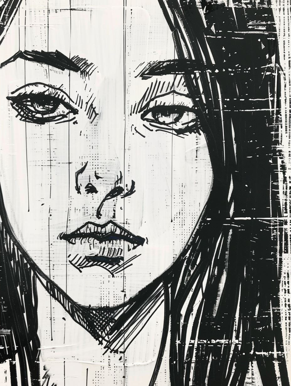 Bold Ink Noir Portraiture