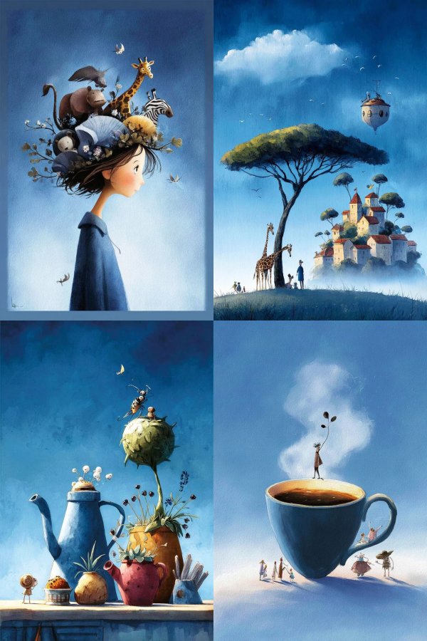 Dreamy Menagerie Crown