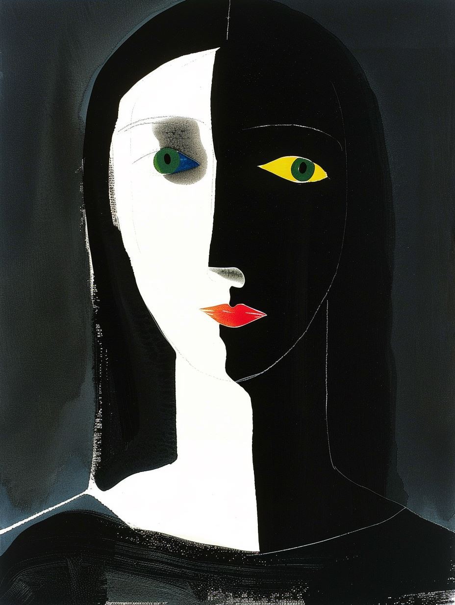 Abstract Prism Portrait 3