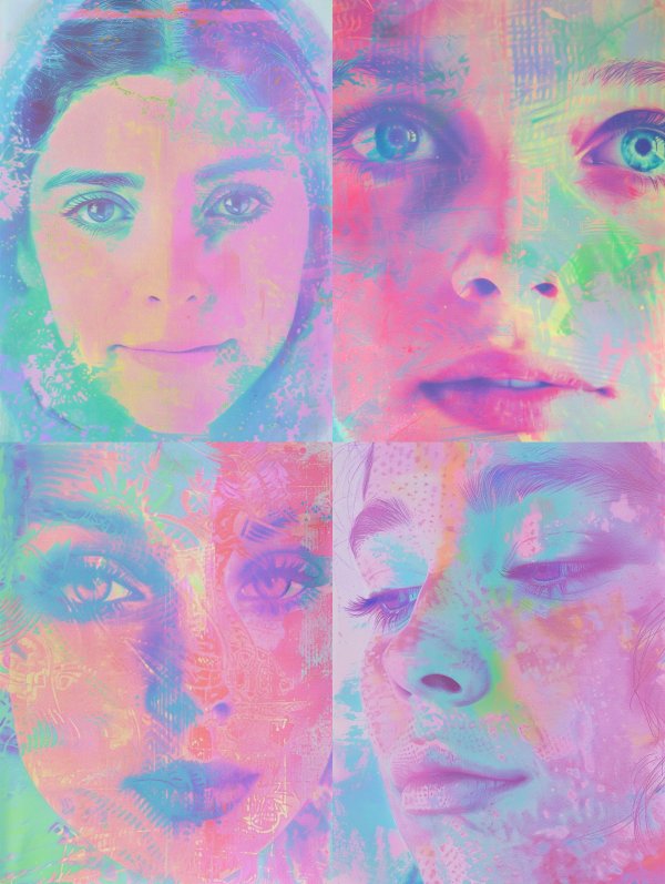 Neon Dream Portrait