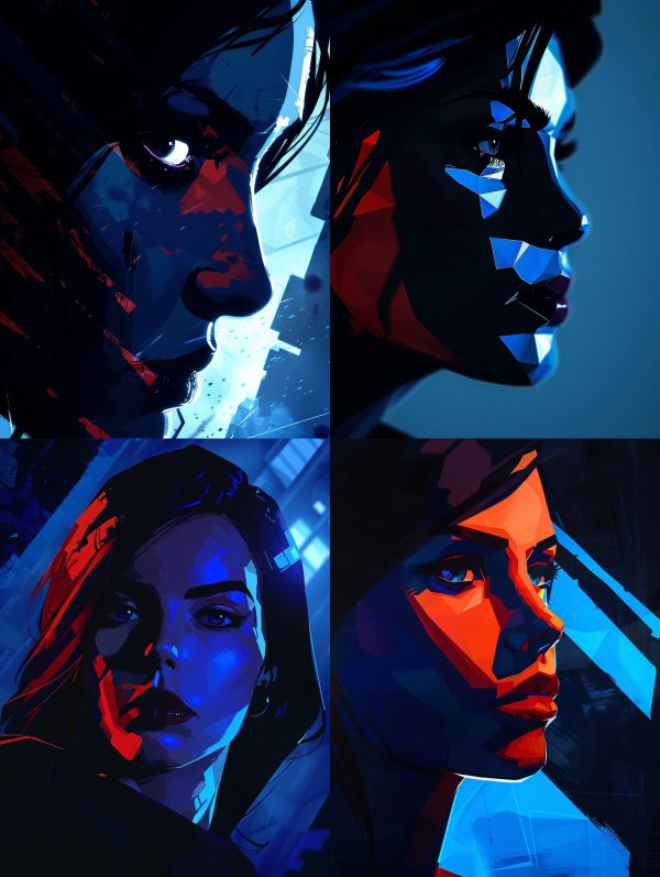 Cybernetic Neon Noir