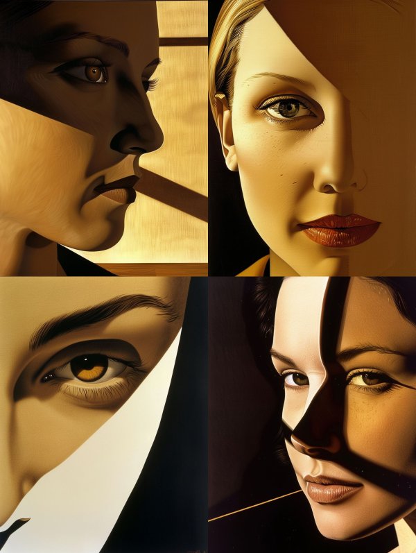 Dramatic Shadows and Human Forms
