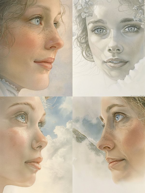 Ethereal Freckled Muse