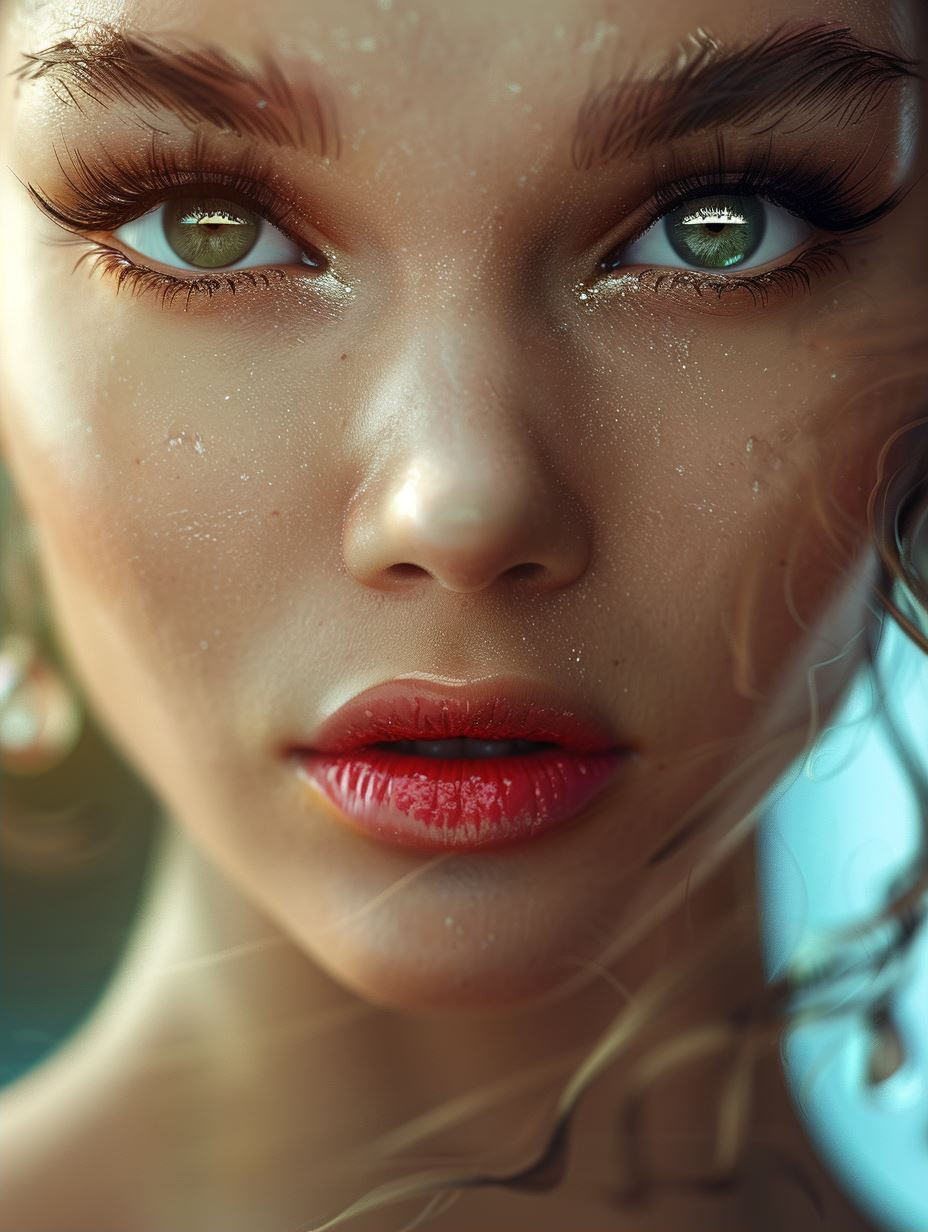 Ethereal Dewy Skin Portrait