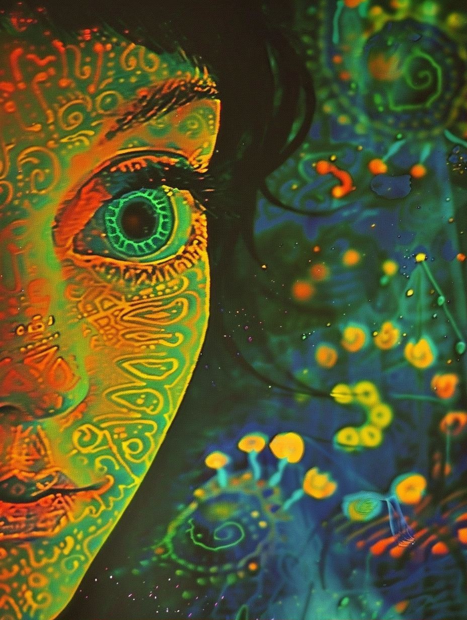 Neon Psychedelic Vision