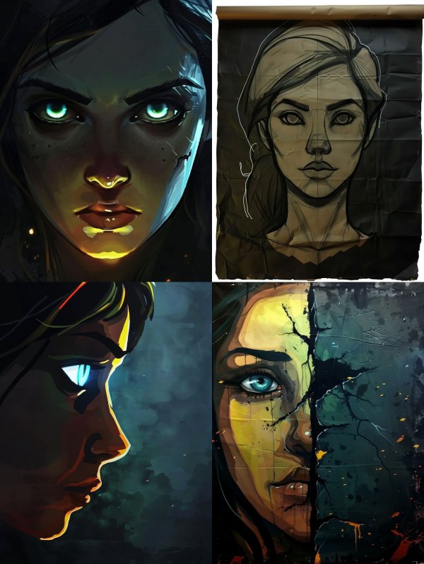 Neon Gaze Mystique