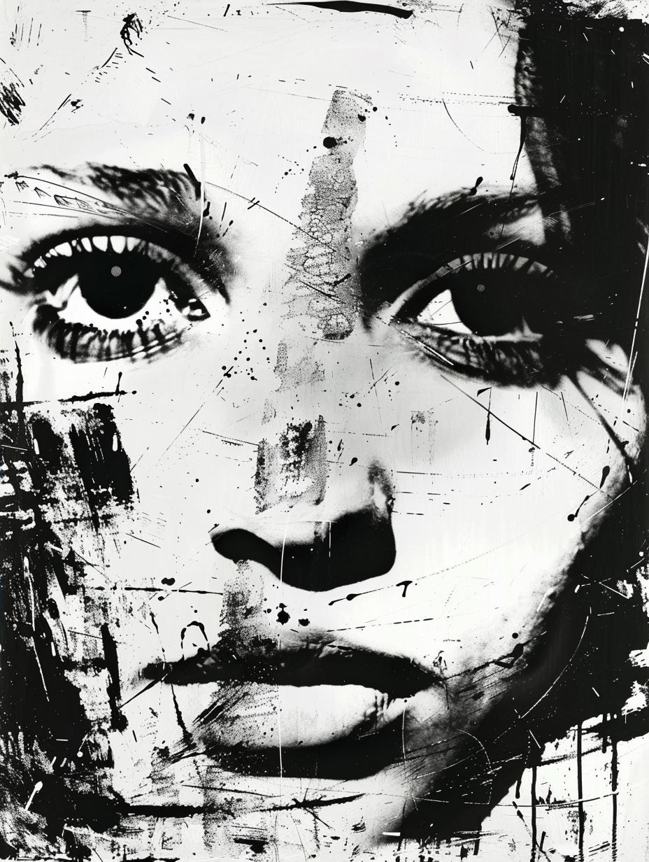 Fragmented Soul Urban Portrait