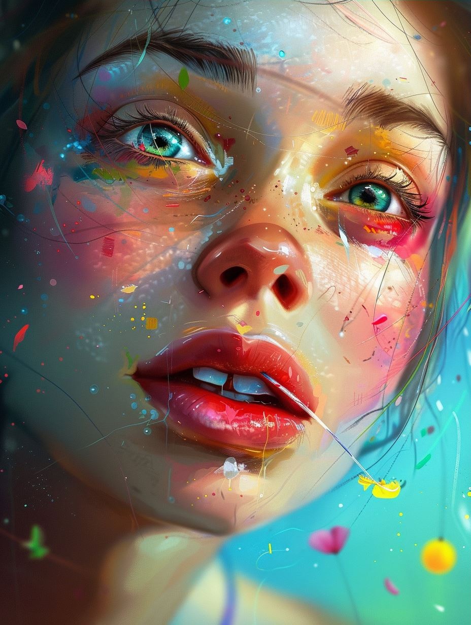 Prismatic Soul Portrait