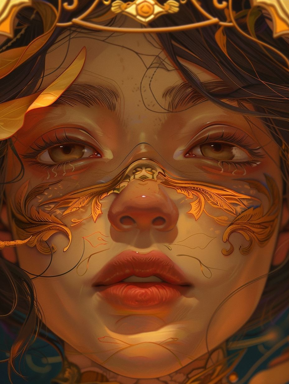 Gilded Porcelain Soul