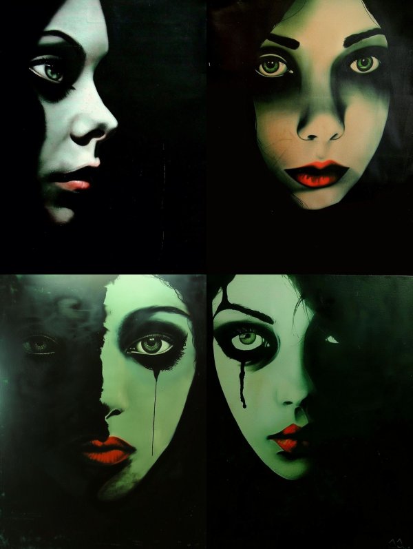 Dark Gothic Ethereal Portraits