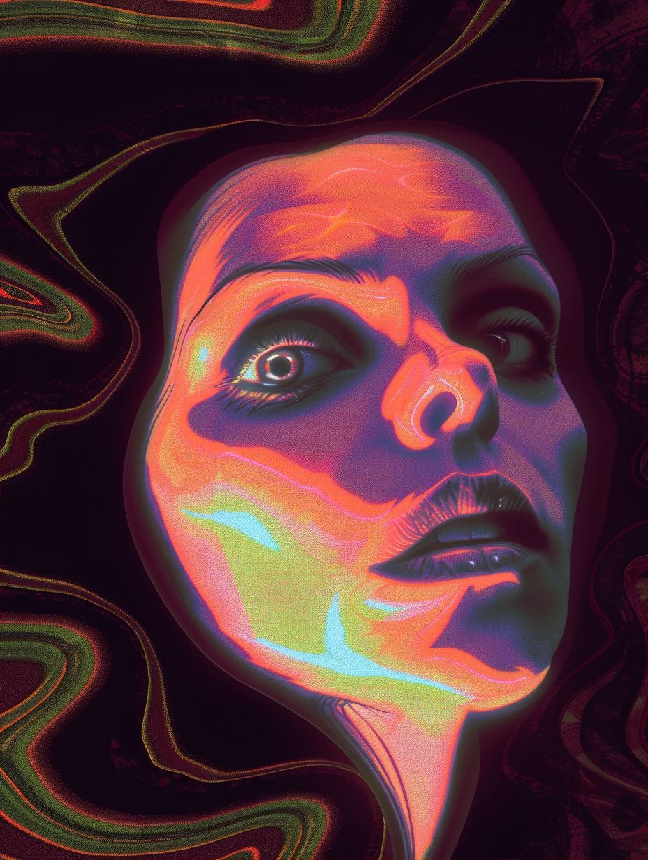 Neon Psychedelic Dream - Image 2