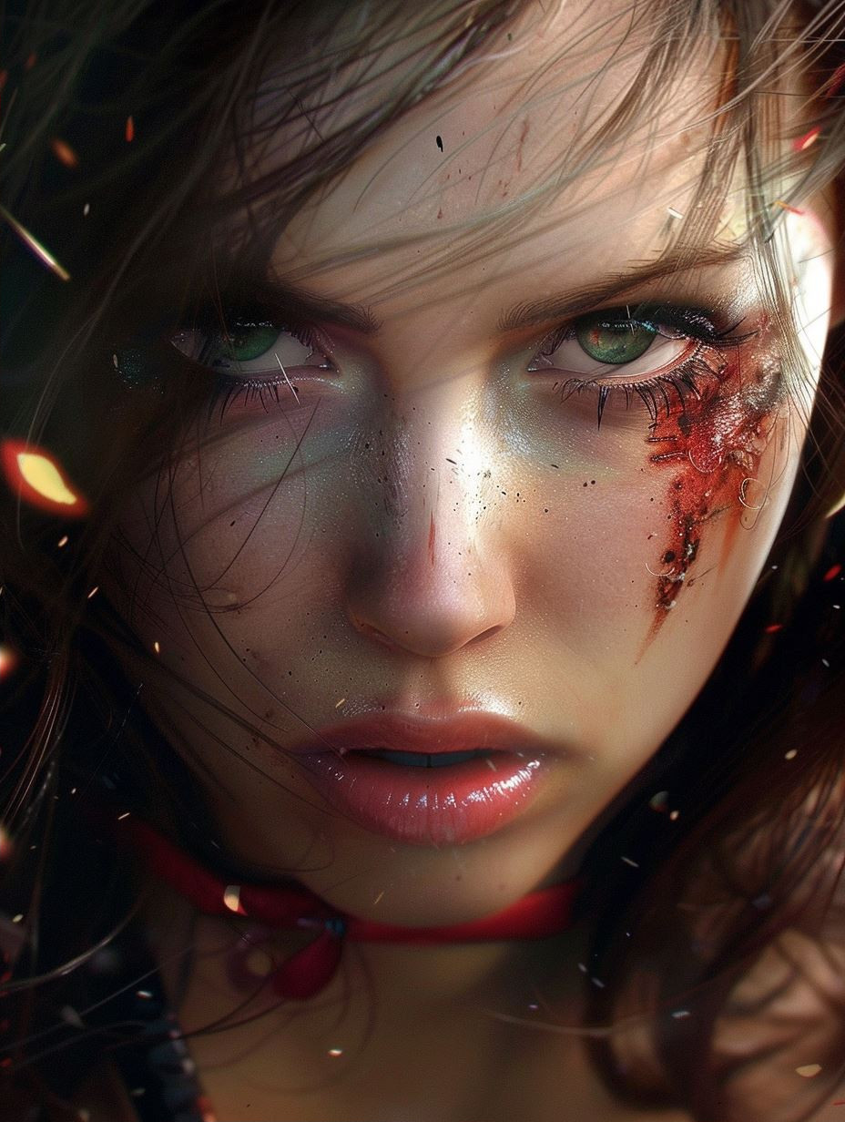 Battle Worn Gaze